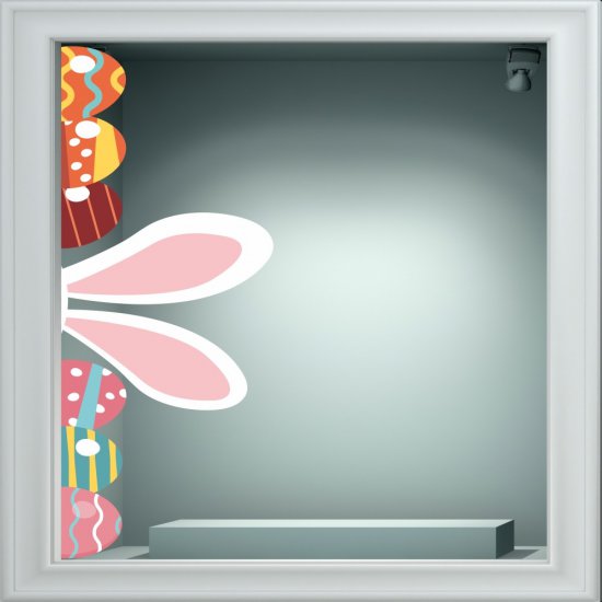 Αυτοκόλλητο Βιτρίνας - Πασχαλινό 56