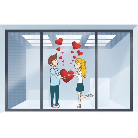 Αυτοκόλλητο Αγίου Βαλεντίνου - Αγίος Βαλεντίνος 90