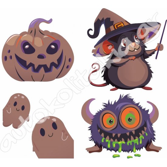 Αυτοκόλλητο βιτρίνας - Halloween 23 (Σετ 5 τεμάχια) Αυτοκόλλητο βιτρίνας - Halloween 23 (Σετ 5 τεμάχια)