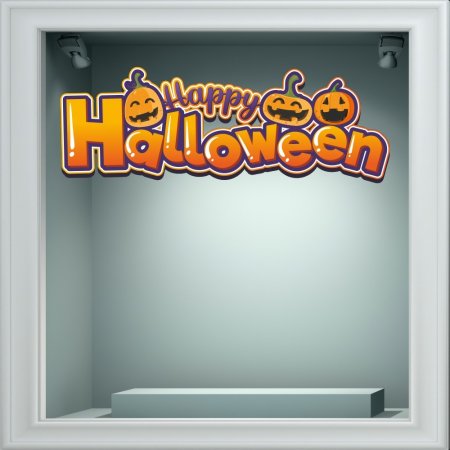 Αυτοκόλλητο βιτρίνας - Halloween 16
