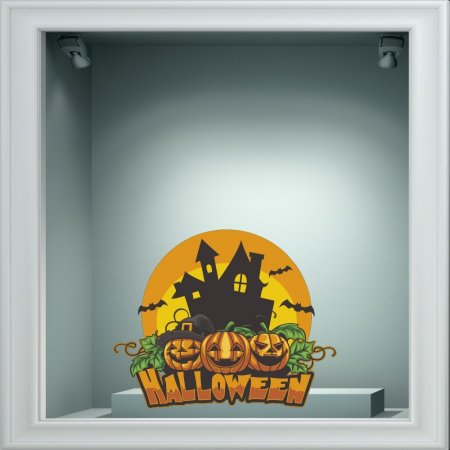 Αυτοκόλλητο βιτρίνας - Halloween 20