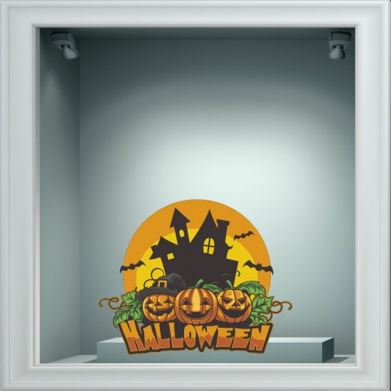 Αυτοκόλλητο βιτρίνας - Halloween 20
