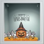 Αυτοκόλλητο βιτρίνας - Halloween 25