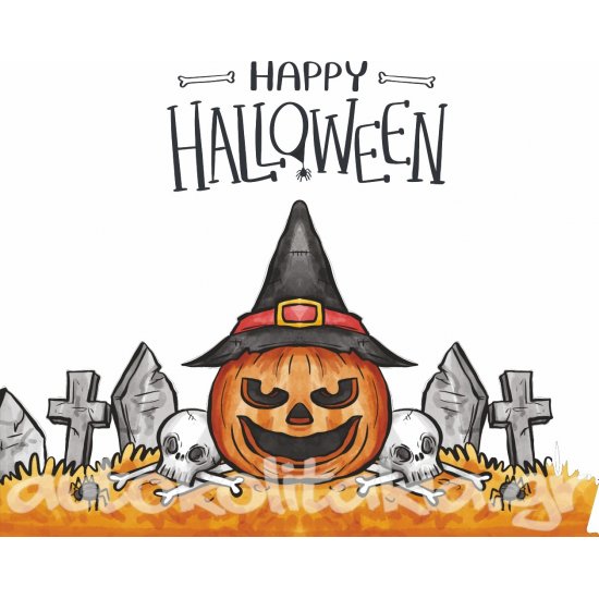 Αυτοκόλλητο βιτρίνας - Halloween 25