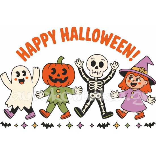 Αυτοκόλλητο βιτρίνας - Halloween 27