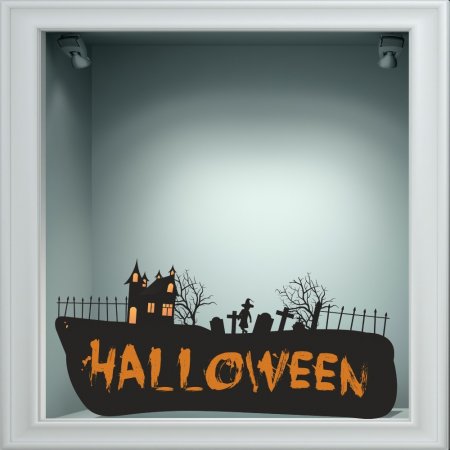 Αυτοκόλλητο βιτρίνας - Halloween 28