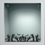 Αυτοκόλλητο βιτρίνας - Halloween 29