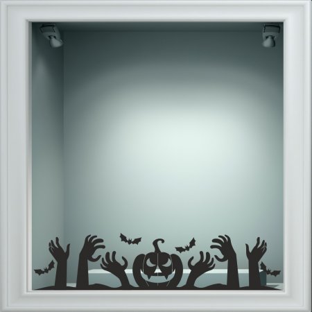 Αυτοκόλλητο βιτρίνας - Halloween 29