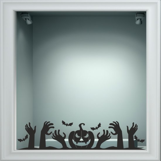 Αυτοκόλλητο βιτρίνας - Halloween 29