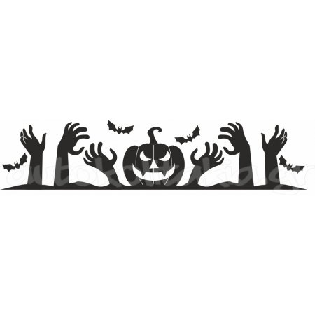 Αυτοκόλλητο βιτρίνας - Halloween 29