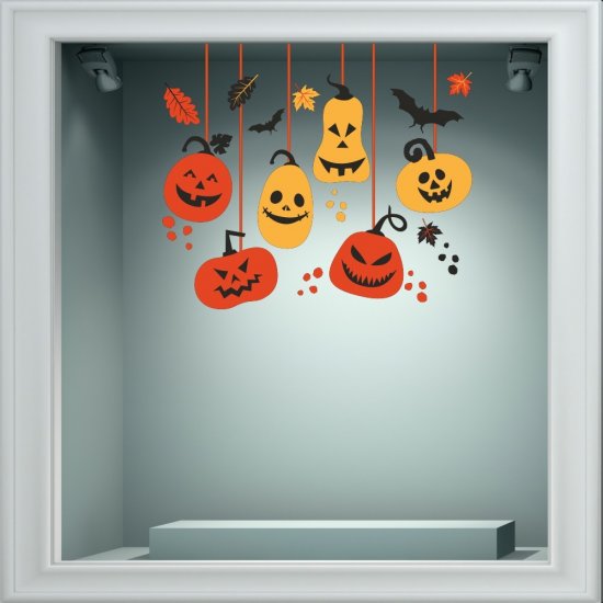 Αυτοκόλλητο βιτρίνας - Halloween 30
