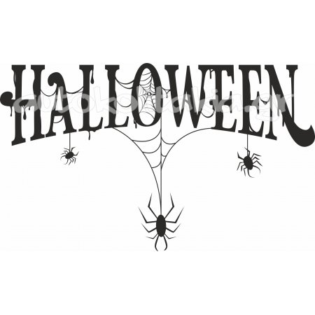 Αυτοκόλλητο βιτρίνας - Halloween 31