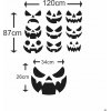 Αυτοκόλλητο βιτρίνας - Halloween 32 (Σετ 9 φατσούλες) Αυτοκόλλητο βιτρίνας - Halloween 32 (Σετ 9 φατσούλες)