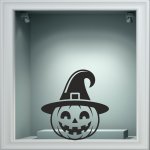 Αυτοκόλλητο βιτρίνας - Halloween 33