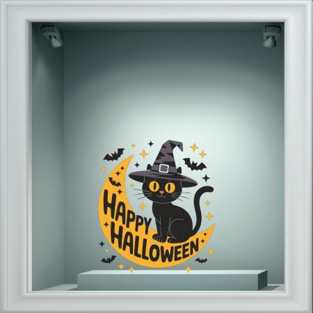 Αυτοκόλλητο βιτρίνας - Halloween 39