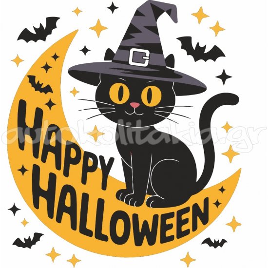 Αυτοκόλλητο βιτρίνας - Halloween 39