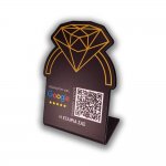 Nfc Tap Or scan QR Code επιτραπέζιo σταντ αξιολογήσεων Google - Κοσμηματοπωλείο