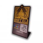 Nfc Tap Or scan QR Code επιτραπέζιo σταντ αξιολογήσεων Google - Ξενοδοχεία