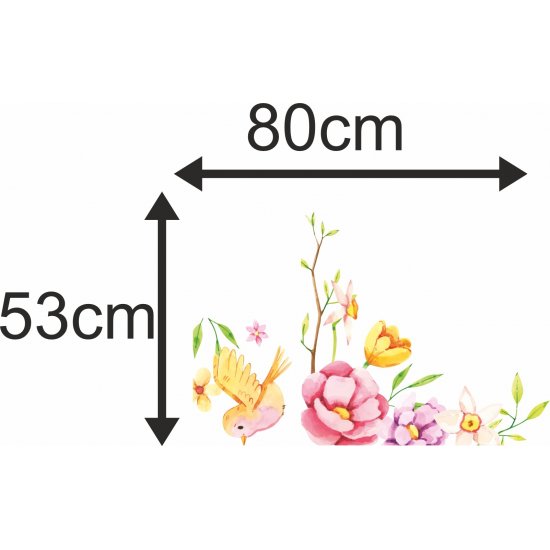 Αυτοκόλλητο βιτρίνας - Ανοιξιάτικο 39 Αυτοκόλλητο βιτρίνας - Ανοιξιάτικο 39