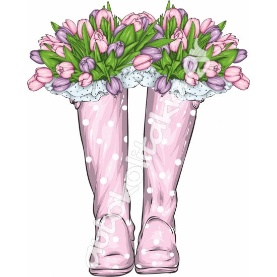 Αυτοκόλλητο βιτρίνας - Ανοιξιάτικο 40