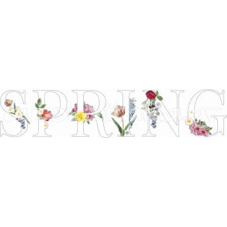 Αυτοκόλλητο βιτρίνας - Άνοιξη - Λουλούδια 27 Αυτοκόλλητο βιτρίνας - Άνοιξη - Λουλούδια 27