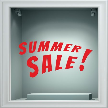 Αυτοκόλλητο εκπτώσεων - Summer sale 92
