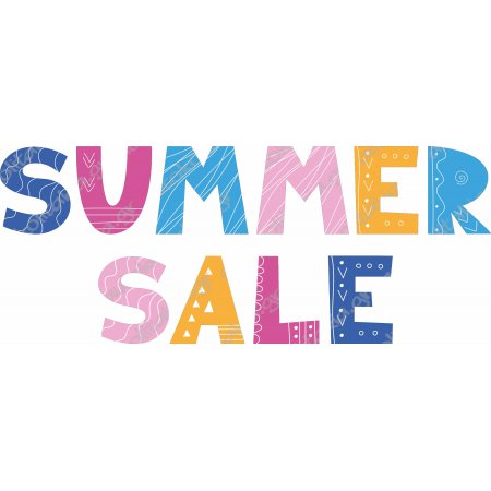 Αυτοκόλλητο εκπτώσεων - Summer sale 133 Αυτοκόλλητο εκπτώσεων - Summer sale 133