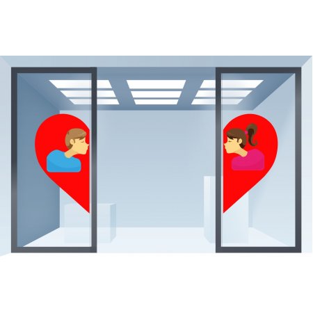 Αυτοκόλλητο Αγίου Βαλεντίνου - Αγίος Βαλεντίνος 91