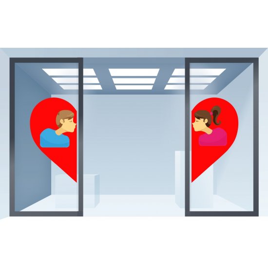 Αυτοκόλλητο Αγίου Βαλεντίνου - Αγίος Βαλεντίνος 91