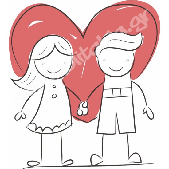 Αυτοκόλλητο Αγίου Βαλεντίνου - Αγίος Βαλεντίνος 95