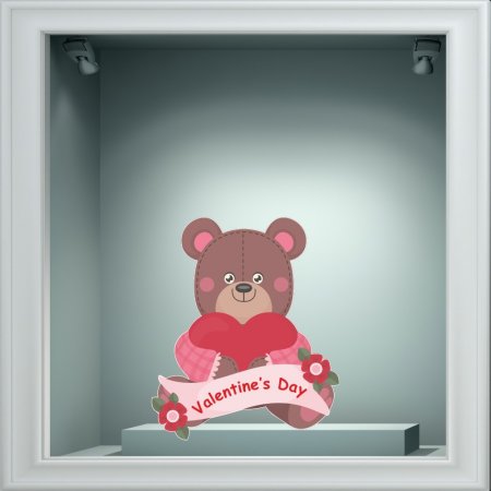 Αυτοκόλλητο Αγίου Βαλεντίνου - Αγίος Βαλεντίνος 104