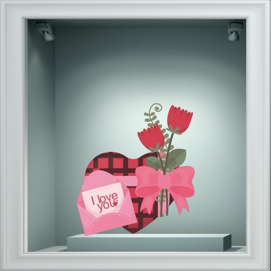 Αυτοκόλλητο Αγίου Βαλεντίνου - Αγίος Βαλεντίνος 105