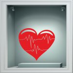 Αυτοκόλλητο Αγίου Βαλεντίνου - Καρδιά