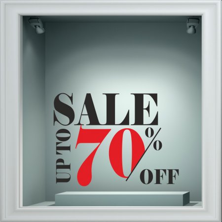 Αυτοκόλλητο χειμερινών εκπτώσεων - Χειμερινές Εκπτώσεις 59