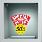 Αυτοκόλλητο χειμερινών εκπτώσεων - Χειμερινές Εκπτώσεις 67