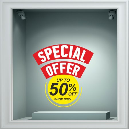 Αυτοκόλλητο χειμερινών εκπτώσεων - Χειμερινές Εκπτώσεις 67