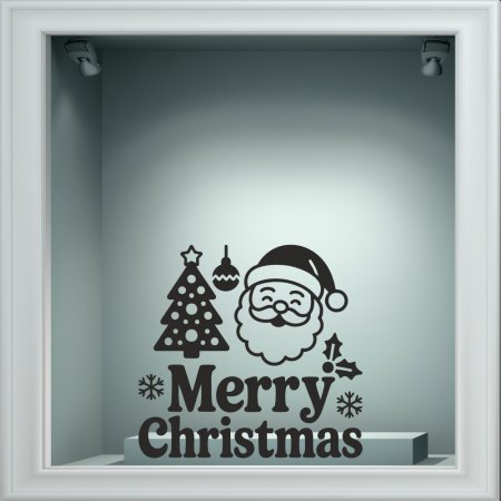 Αυτοκόλλητο βιτρίνας - Happy New Year 12