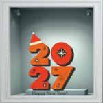 Window sticker - Happy New Year 20