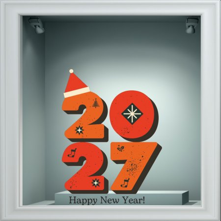 Window sticker - Happy New Year 20