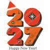 Window sticker - Happy New Year 20 Window sticker - Happy New Year 20