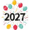 Shop Window Sticker -Happy New Year 32 Shop Window Sticker -Happy New Year 32