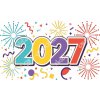 Shop Window Sticker - Happy New Year 35 Shop Window Sticker - Happy New Year 35
