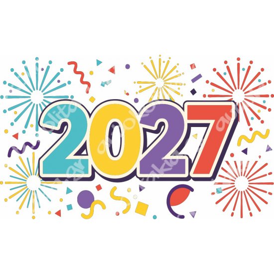 Shop Window Sticker - Happy New Year 35 Shop Window Sticker - Happy New Year 35