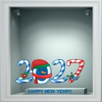 Window sticker - 2027