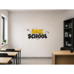 Αυτοκόλλητο Βιτρίνας - Τοίχου - Back to school 2