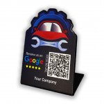 Nfc Tap Or scan QR Code επιτραπέζιo σταντ αξιολογήσεων Google - Συνεργείο