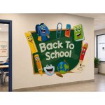 Αυτοκόλλητο Τοίχου- Back to school