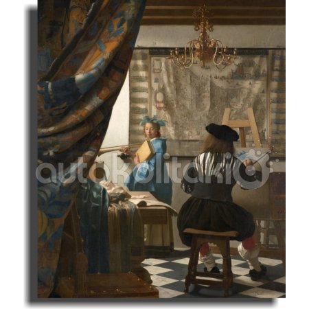 Πίνακας - Αντίγραφο - The Art of Painting - Johannes Vermeer Πίνακας - Αντίγραφο - The Art of Painting - Johannes Vermeer