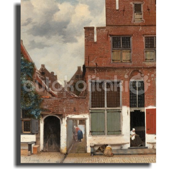 Πίνακας - Αντίγραφο - The Little Street - Johannes Vermeer