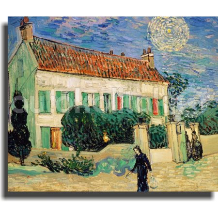 Πίνακας - Αντίγραφο - White House at Night - Vincent van Gogh